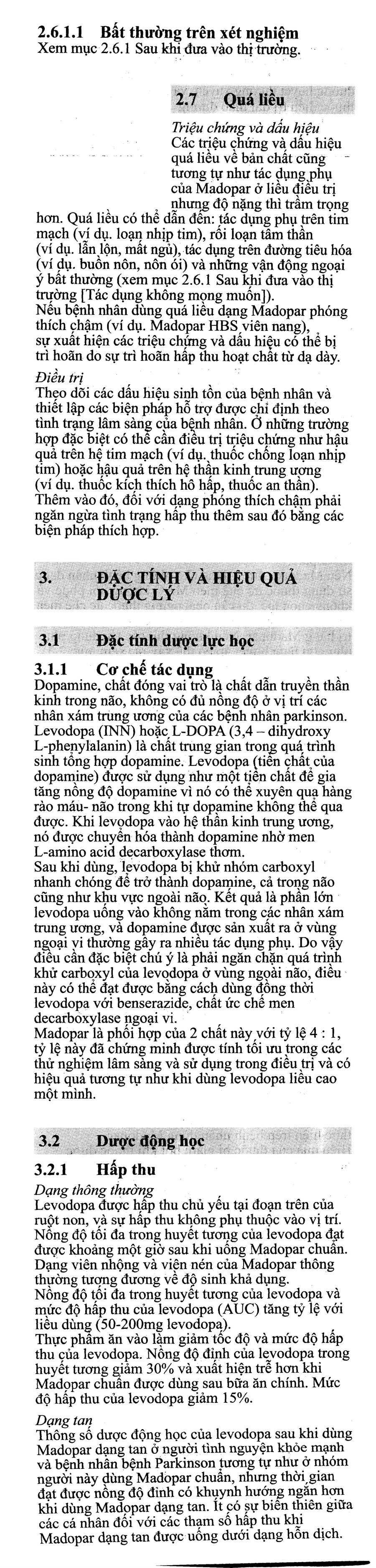 Madopar 250 trị Parkinson lọ 30 viên - 8